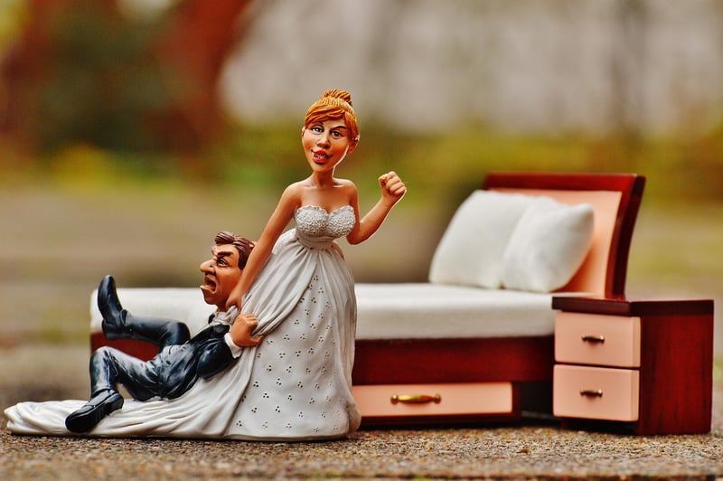 Vintage Wedding Couple